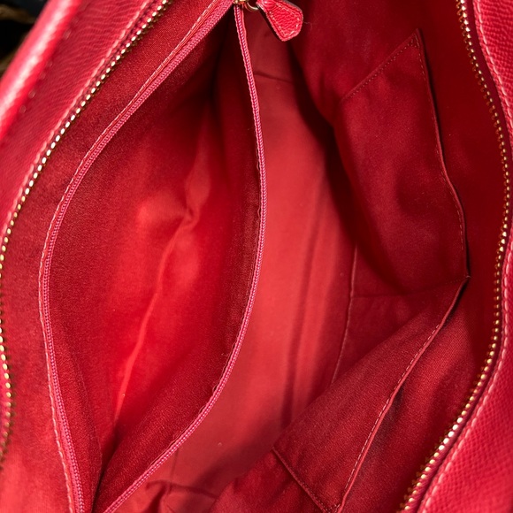 Coach Scarlet Leather Tote - Picture 4 of 9
